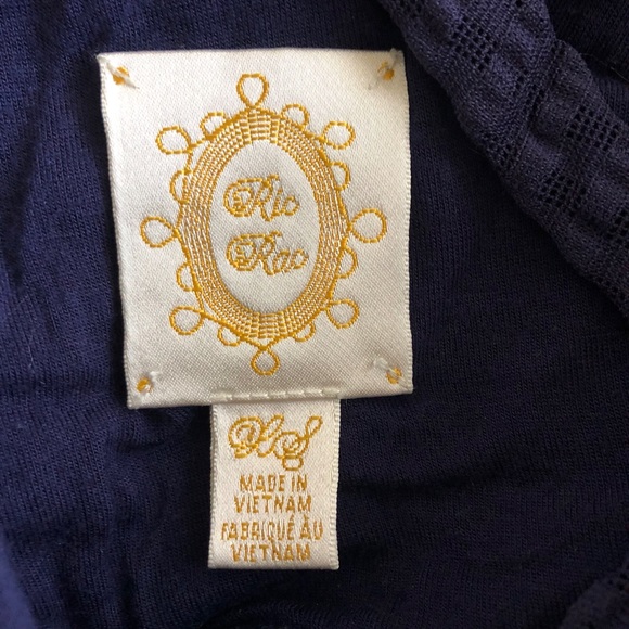 Ric Rac Blue Ruffle Dress - Picture 3 of 4